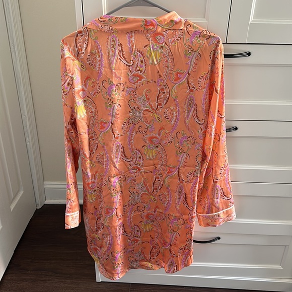 Victoria's Secret Silk Sleep Shirt - Picture 2 of 3